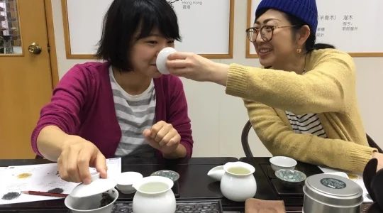 イメージ：中国茶賞味とペアリングコンセプトプラン